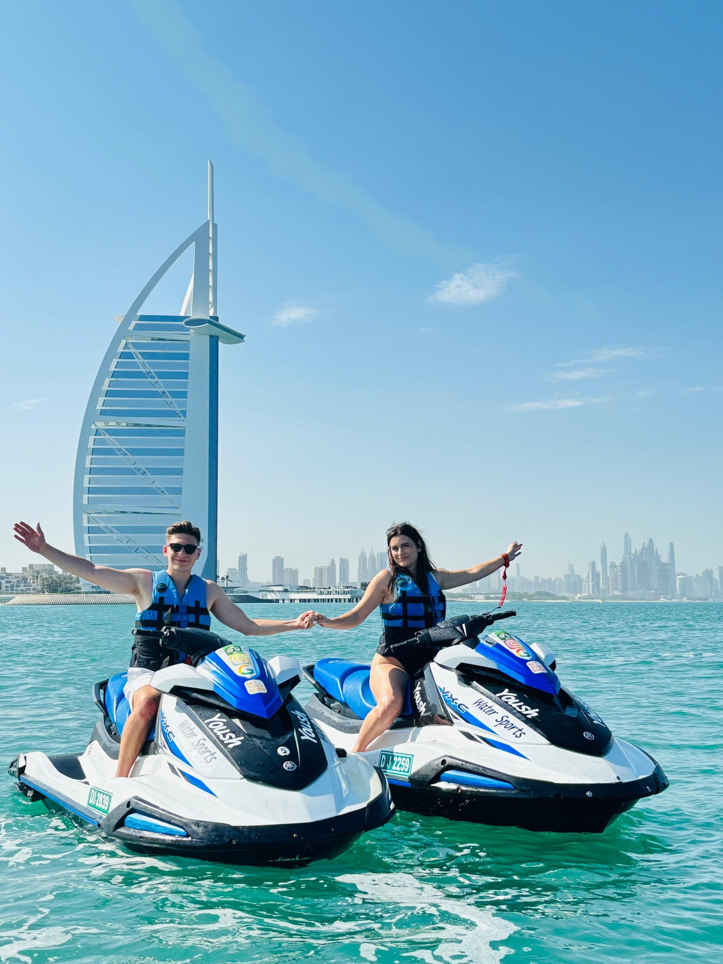 Dubai: 45Min Jetski Adventure with Burj Khalifa & Burj Al Arab Views.