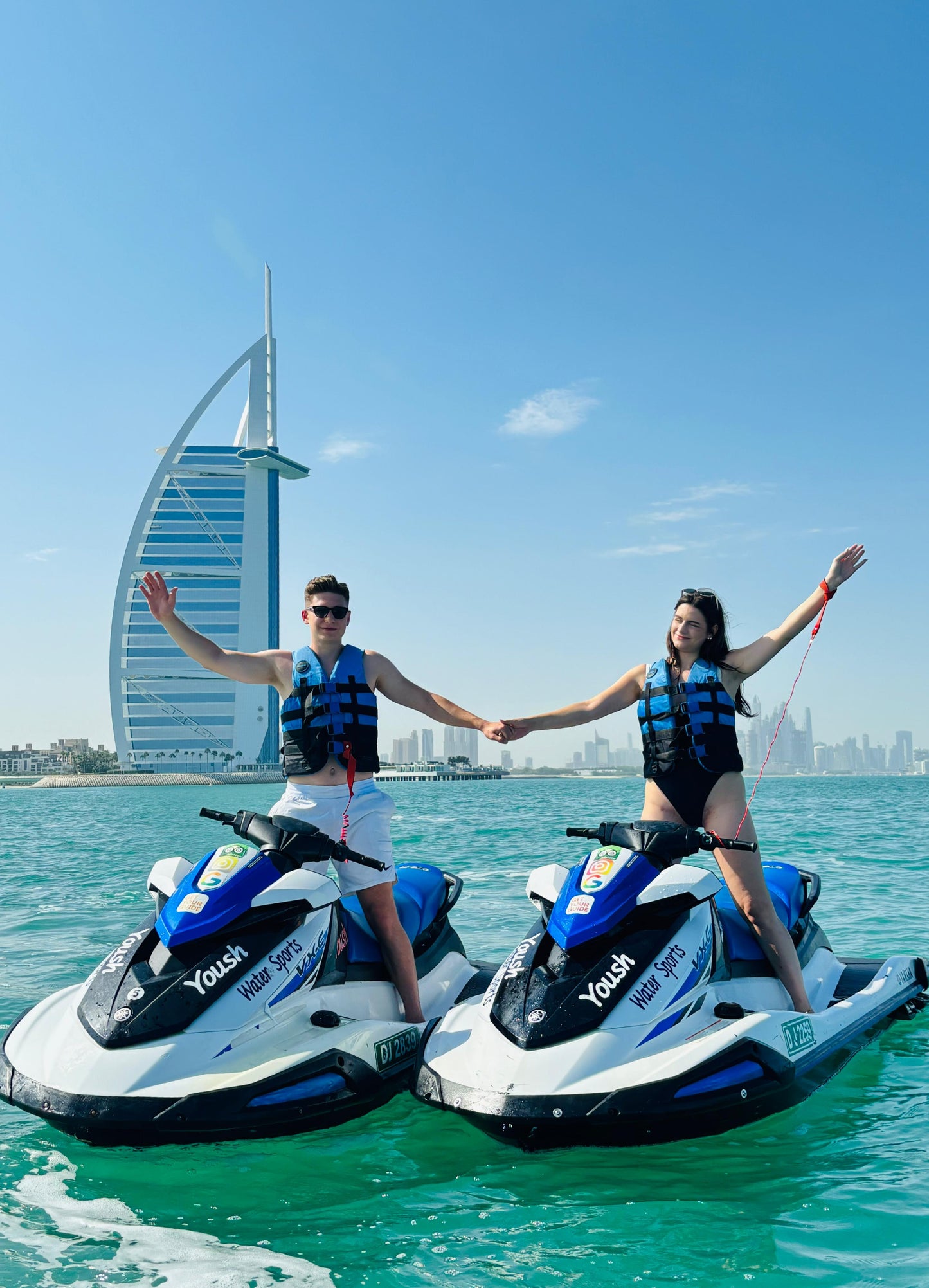 Dubai: 30Min Jetski Tour to Burj Al Arab.