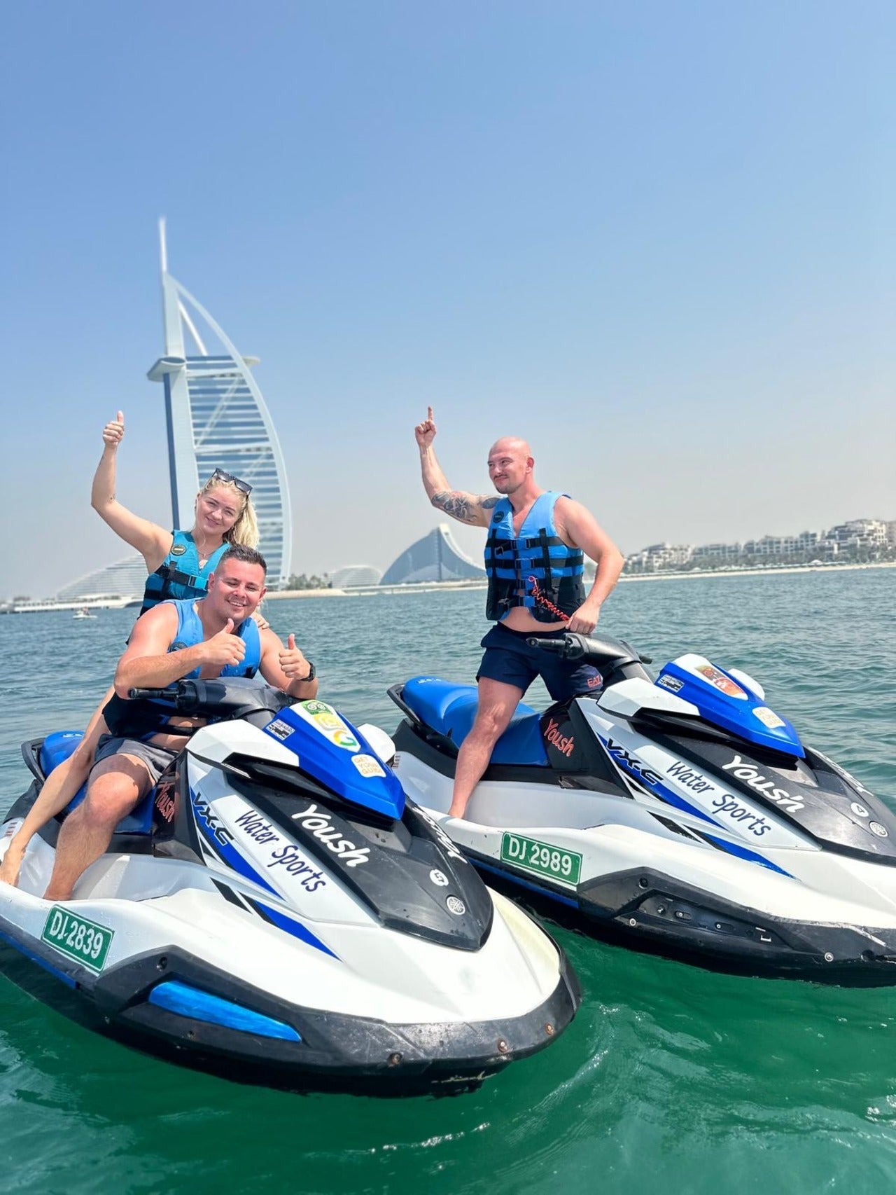 Dubai: 30Min Jetski Tour to Burj Al Arab.