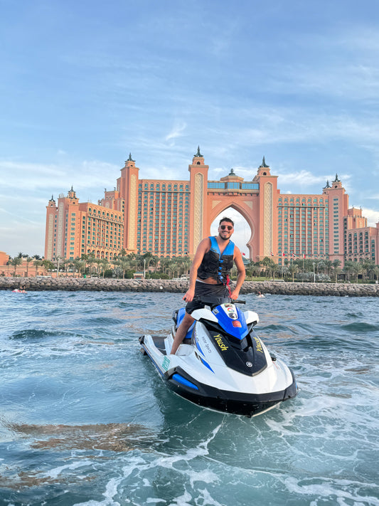 Dubai: 60Min Atlantis the Palm & Burj Al Arab Jet Ski Tour