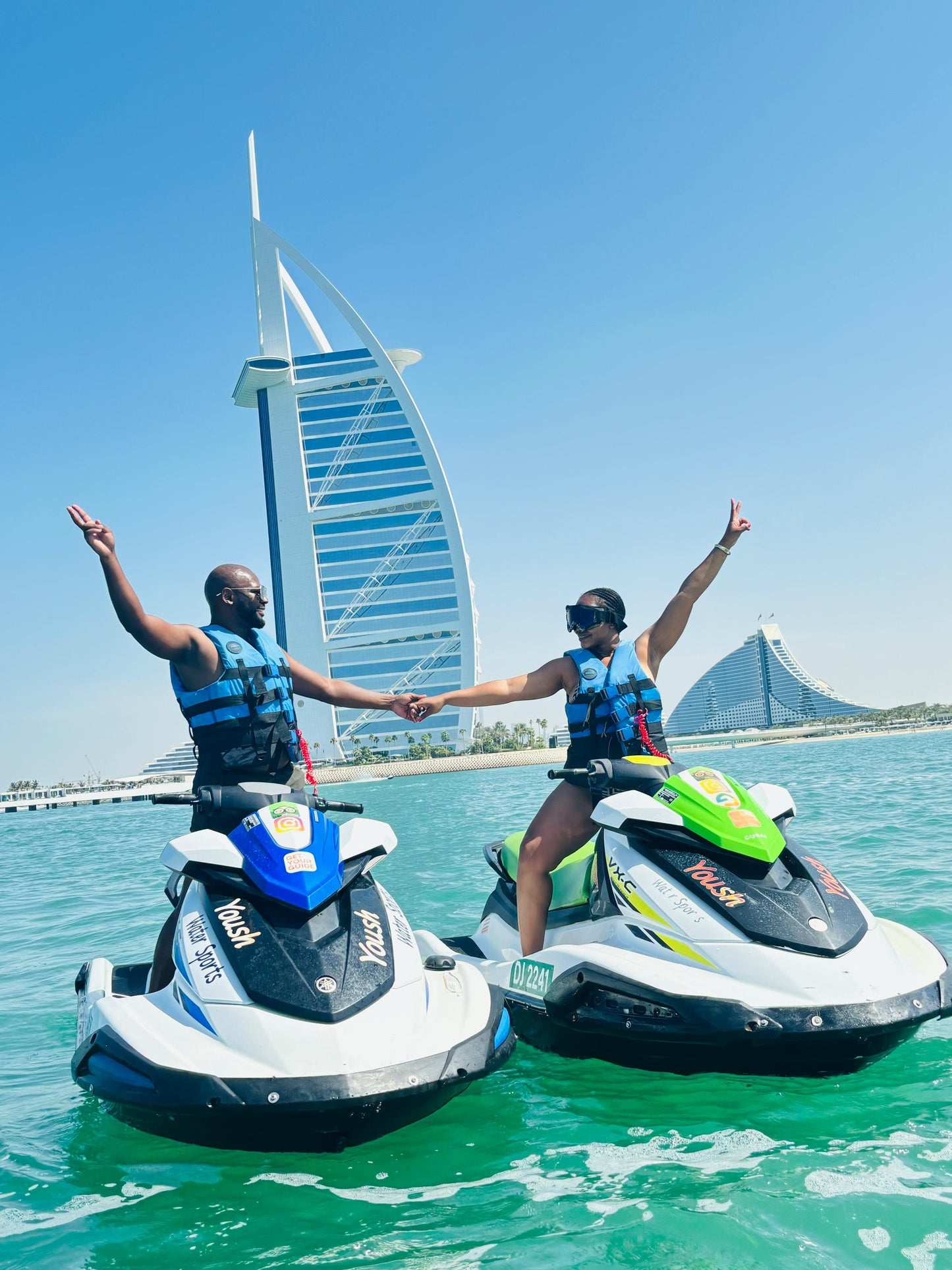 Dubai: 45Min Jetski Adventure with Burj Khalifa & Burj Al Arab Views.